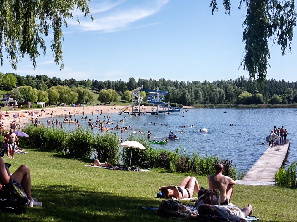 Der Hassesee bei Roßbach