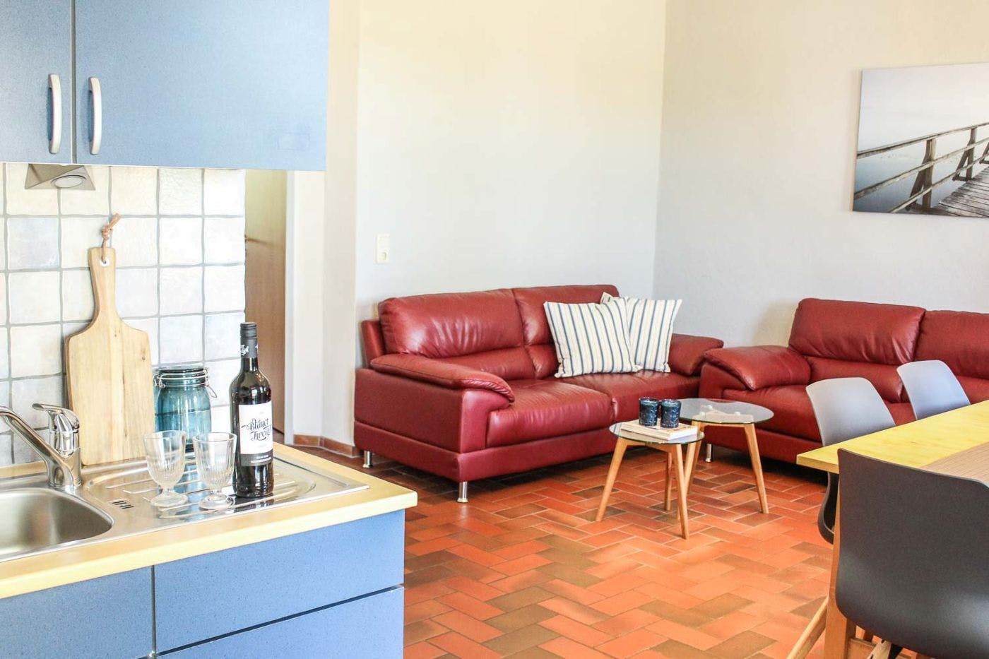 Wohnung 6 – Erdgeschosswohnung mit zwei Schlafzimmern und Veranda