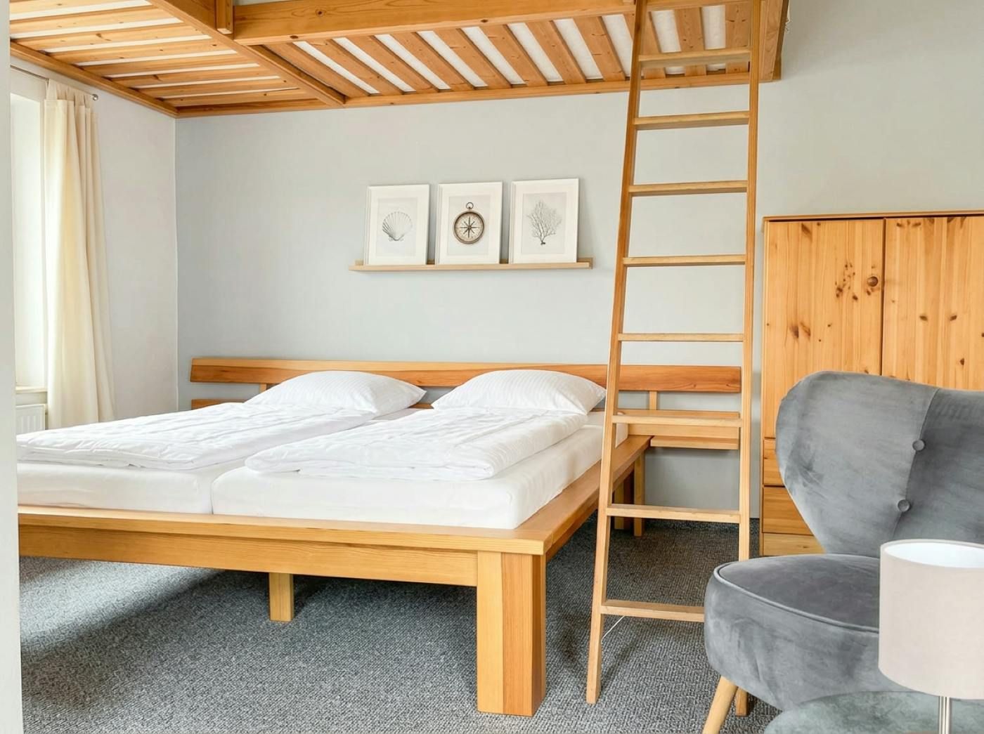 Wohnung 7 – Große Familien-Maisonette mit Meerblick